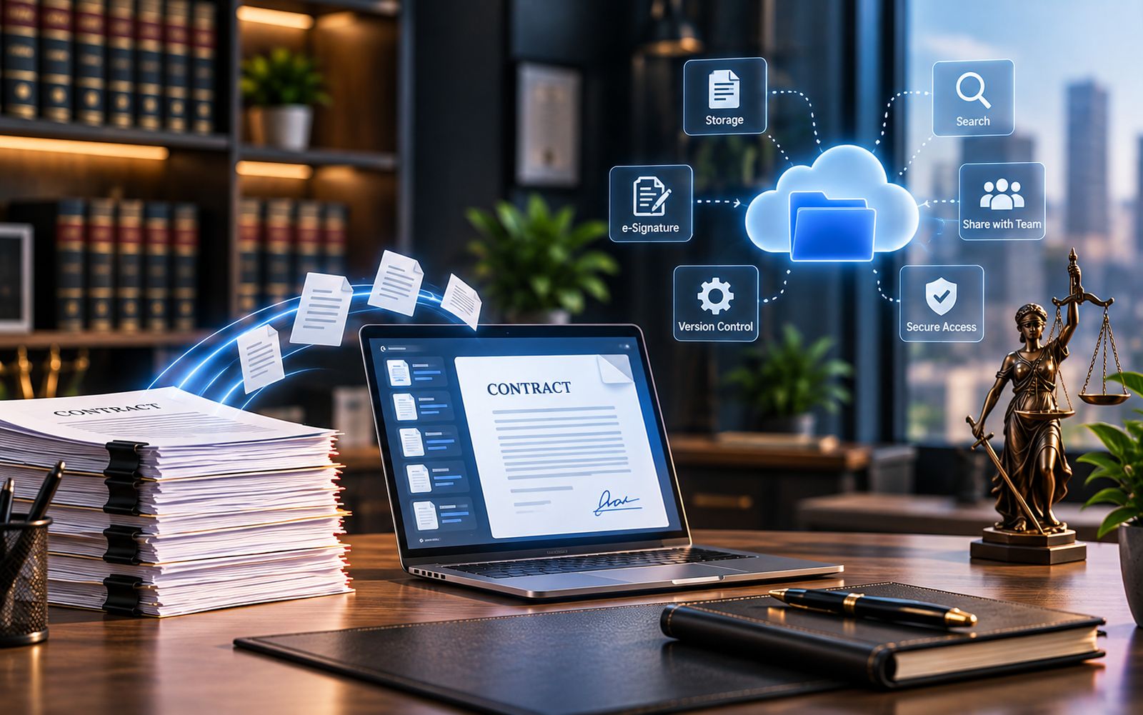 How Can Law Firms Manage Contracts Digitally?