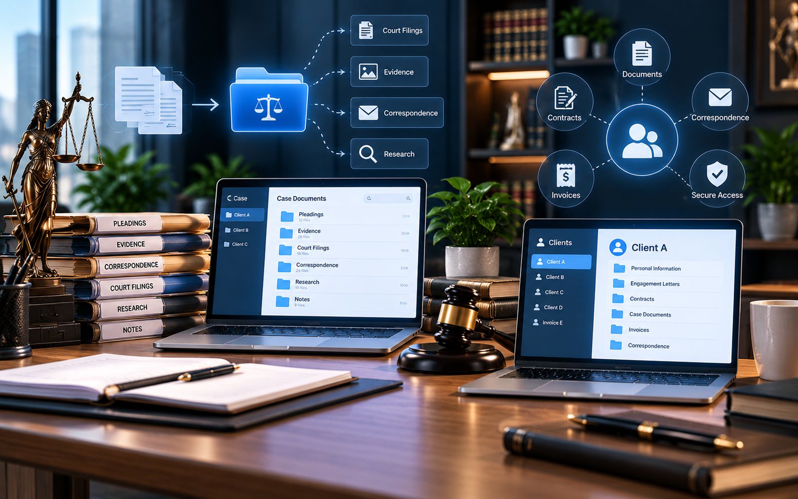 How Should Law Firms Organize Client Files?