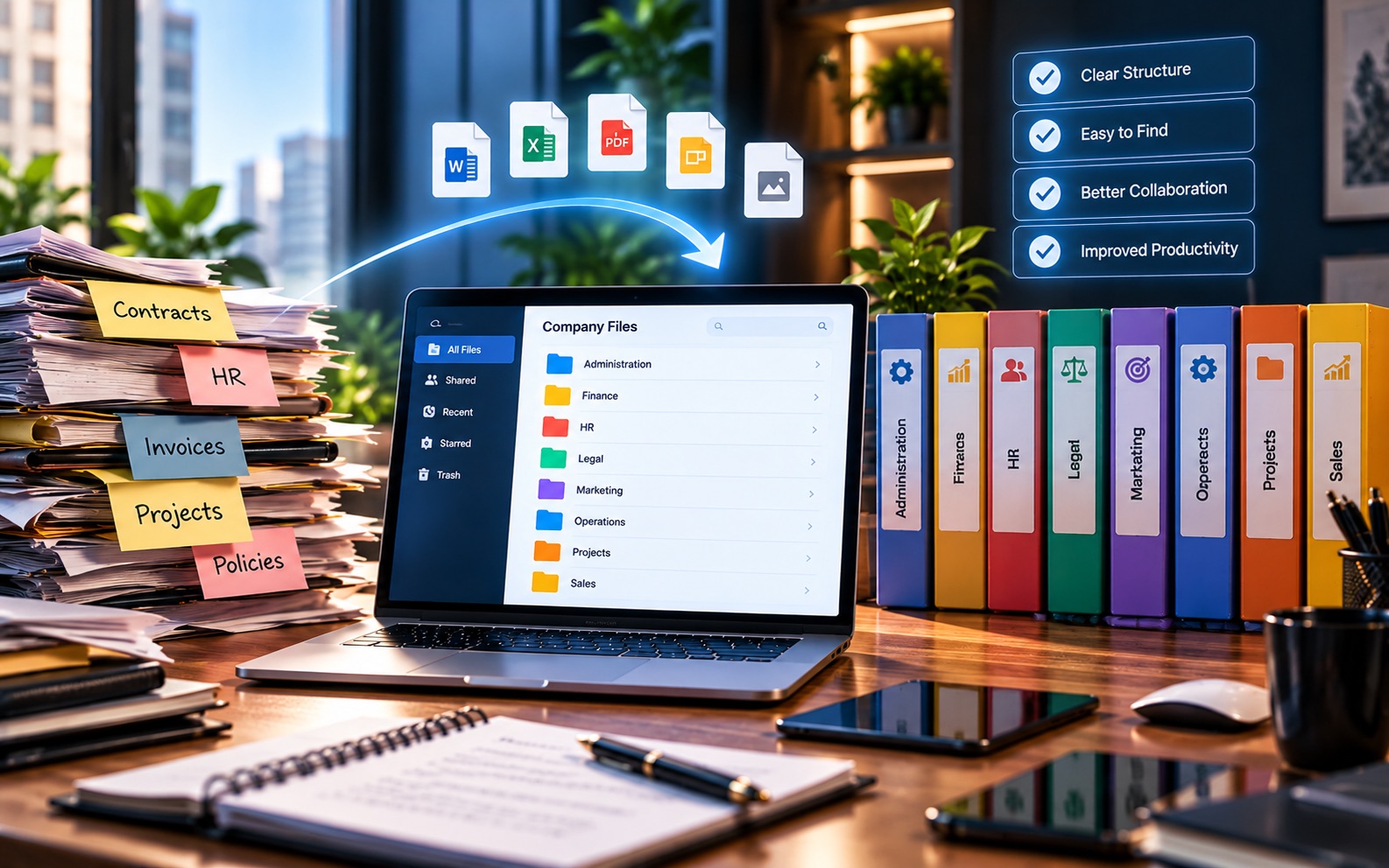 How to Organize Company Files and Folders
